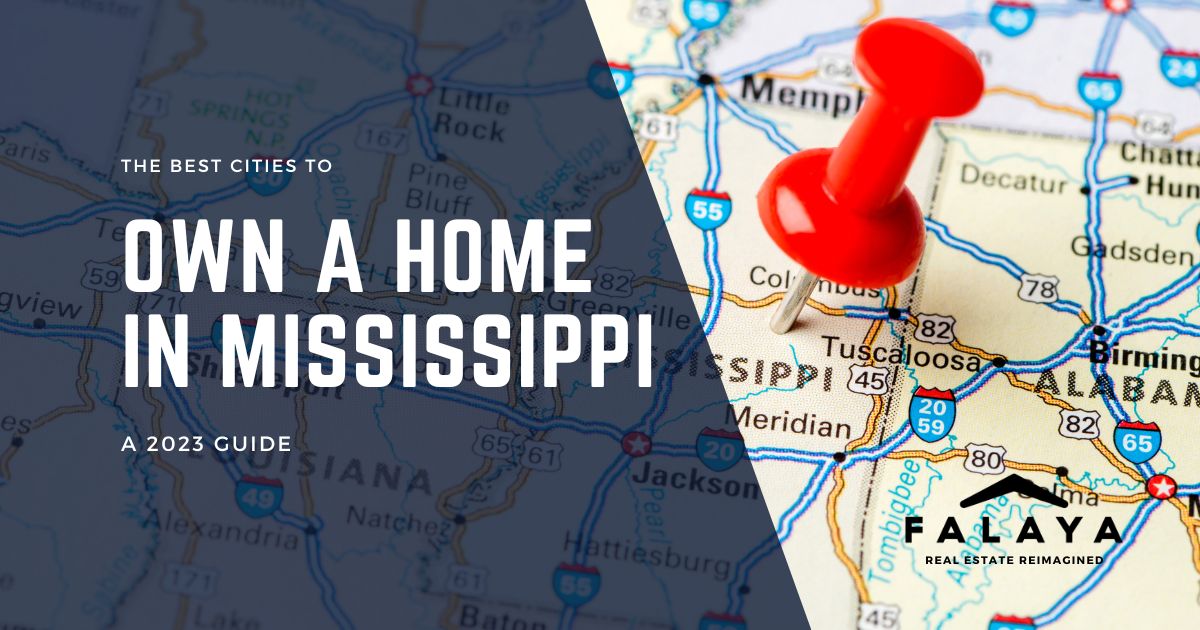 cover image best cities to own a home in mississippi